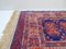 Orient Rug in Blue and Red with Fringes 5
