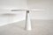 Italian Eros Dining Table in Carrara Marble by Angelo Mangiarotti for Skipper, 1970s, Image 3