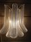 Transparent Striped “Selle Alabastro” Murano Glass Wall Sconces from Murano Glass, Set of 2, Image 2