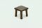 Tavolino brutalista in legno di quercia massiccio, anni '60, Immagine 4