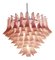 Pink Murano Glass Selle Chandelier from Murano Glass, Image 1