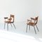 Boomerang Armchairs in in Suede Leather by Carlo Ratti, Set of 2 7