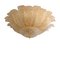 Gold Graniglia “Leaf” Murano Glass Flush Mount from Murano Glass, Image 1