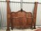 Antique French Bed Rocaille in Oak, 1900s, Image 2