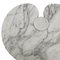 Italienischer Eros Carrara Beistelltisch aus Marmor von Angelo Mangiarotti für Skipper 7