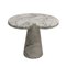 Italian Eros Carrara Side Table in Marble by Angelo Mangiarotti for Skipper, Image 4