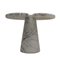 Italian Eros Carrara Side Table in Marble by Angelo Mangiarotti for Skipper, Image 5