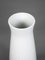 German White OP Art Floor Vase from Scherzer Bavaria, 1960s 6