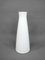 German White OP Art Floor Vase from Scherzer Bavaria, 1960s 5