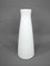 German White OP Art Floor Vase from Scherzer Bavaria, 1960s 1