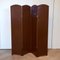 Vintage Four Panel Hand-Painted Room Divider, 1950s 7