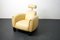 Vintage Lounge Chair DS-57 with Leather Armrests by Franz Romero for De Sede 3