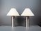 Large German Mushroom Desk Lamps in the style of Egon Hillebrand from Hemi, 1960s, Set of 2 6