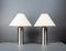 Lampade da scrivania grandi a fungo nello stile di Egon Hillebrand di Hemi, Germania, anni '60, set di 2, Immagine 1