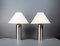 Large German Mushroom Desk Lamps in the style of Egon Hillebrand from Hemi, 1960s, Set of 2 1