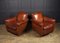 French Club Chairs in Leather, 1940, Set of 2, Image 8
