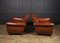 French Club Chairs in Leather, 1940, Set of 2, Image 9