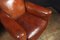 Club chair in pelle, Francia, 1940, set di 2, Immagine 3