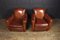 Club chair in pelle, Francia, 1940, set di 2, Immagine 13