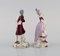 Antique 19th Century German Porcelain Figurines of Rococo Couple, Set of 2 4