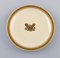 Golden Horns Porcelain Plates from Royal Copenhagen, 1960s, Set of 6, Image 2