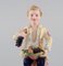 Hand-Painted Porcelain Figure of Fruitseller from Royal Crown Derby, England, 1930s, Image 2