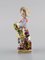 Antique Hand-Painted Porcelain Figure of Girl With Flowers from Augustus Rex, Germany, Image 4