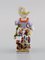 Antique Hand-Painted Porcelain Figure of Girl With Flowers from Augustus Rex, Germany, Image 5
