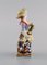 Antique Hand-Painted Porcelain Figure of Girl With Flowers from Augustus Rex, Germany 6