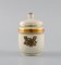 Golden Horns Mustard Jar With Salt & Pepper Shaker from Royal Copenhagen, 1960s, Set of 3 3