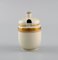 Golden Horns Mustard Jar With Salt & Pepper Shaker from Royal Copenhagen, 1960s, Set of 3 4