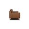 Sofá de dos plazas de cuero marrón de Ewald Schillig, Imagen 7