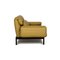 Yellow Plura Leather Two-Seater Couch with Relaxation Function by Rolf Benz 9