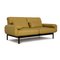 Yellow Plura Leather Two-Seater Couch with Relaxation Function by Rolf Benz 8