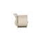 Cream Moon Leather Armchair from Bretz 7