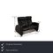Black Arion Leather Two Seater Couch Feature from Stressless 2