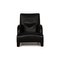 Black Oriente Leather Armchair by Antonio Citterio for B&b Italia / C&b Italia 7