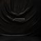 Black Oriente Leather Armchair by Antonio Citterio for B&b Italia / C&b Italia, Image 4