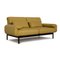 Yellow Plura Leather Two-Seater Couch with Relaxation Function by Rolf Benz, Set of 2 8