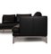 Black Leather Corner Sofa from Walter Knoll / Wilhelm Knoll, Image 8
