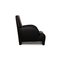 Black Oriente Leather Armchair and Pouf by Antonio Citterio for B&b Italia / C&b Italia, Set of 2 12
