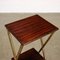 Table Basse en Acajou et Laiton, Italie, 1950s 3