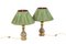 Antique Lamps in Gien Porcelain 1