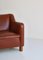 Danish Modern Easy Chair in Leather and Beech by Mogens Lassen for Fritz Hansen, 1940s 11