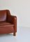 Danish Modern Easy Chair in Leather and Beech by Mogens Lassen for Fritz Hansen, 1940s, Image 11
