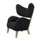 Black Natural Oak Raf Simons Vidar 3 My Own Chair Lounge Chair from by Lassen, Image 2