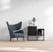 Poltrona Raf Simons Vidar 3 My Own Chair nera di Lassen, Immagine 4