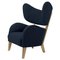 Blauer Sahco Zero My Own Chair Sessel aus natürlicher Eiche von by Lassen 1
