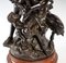 Faun Bacchante und Amor Skulptur aus Bronze 8