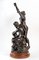 Sculpture Faune Bacchante et Cupidon en Bronze 6